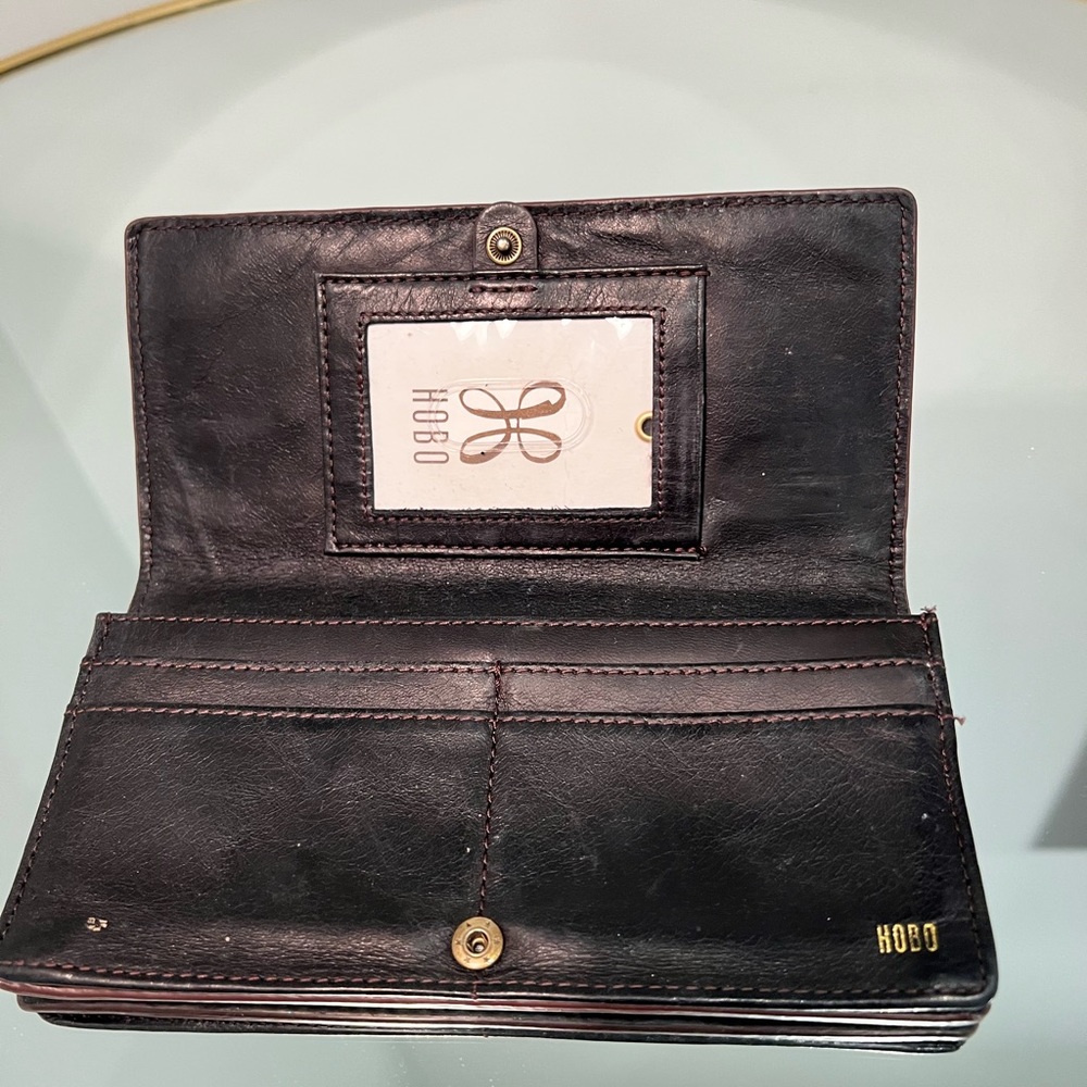 HOBO black wallet